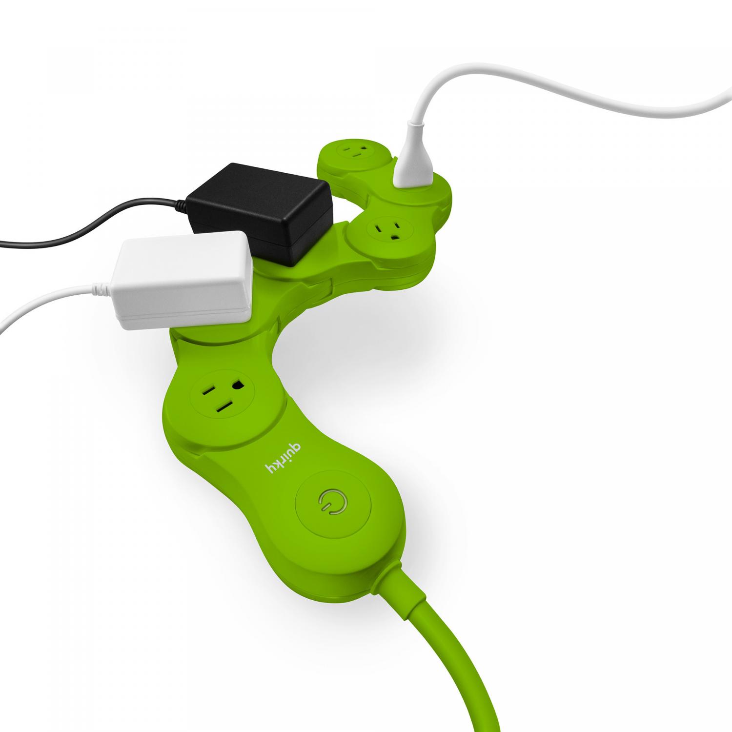 Pivot Power Strip Surge Protector - Bendable surge protector