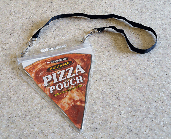 Pizza Slice Holding Lanyard
