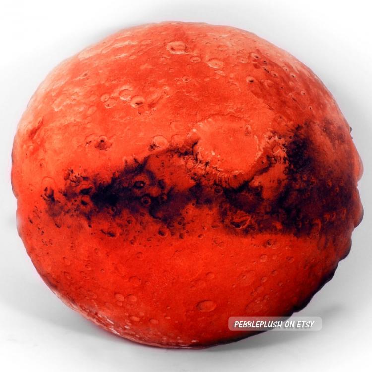 Soft Planet Pillows - Mars
