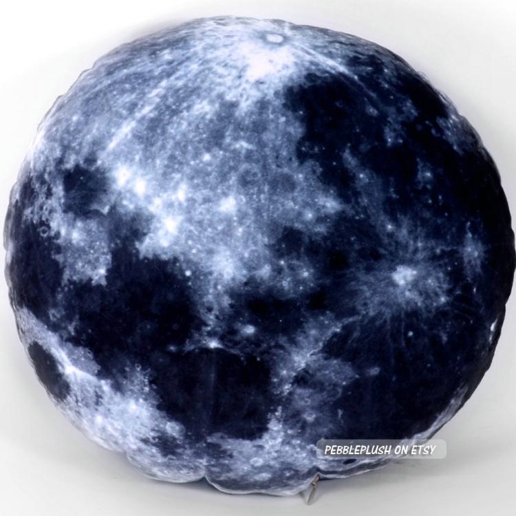 Soft Planet Pillows - The Moon