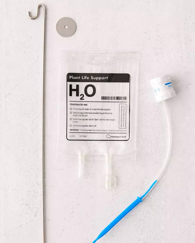 House Plant Watering IV Bag