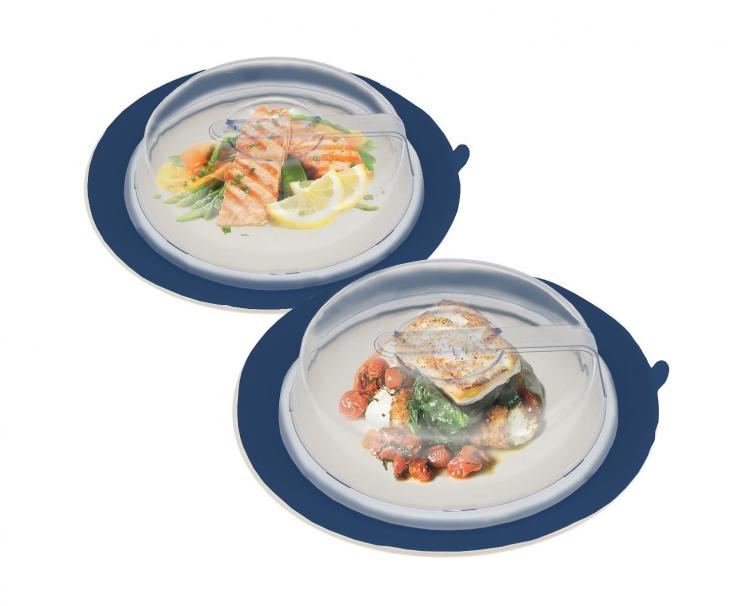 Plate Toppers - Leftover Plate Tupperware - Suction Leftover Keeper