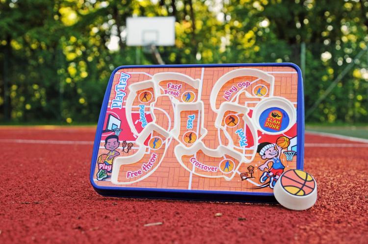 PlayTray Kids Food Tray Makes Mealtime Fun - Kids food tray with surprise toy at end