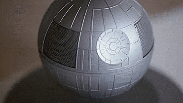 Plox Speaker - Star Wars Death Star Bluetooth Speaker - Magnetic Levitating Death Star Speaker - Floating Star Wars Speaker