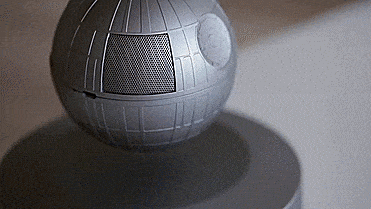Plox Speaker - Star Wars Death Star Bluetooth Speaker - Magnetic Levitating Death Star Speaker - Floating Star Wars Speaker