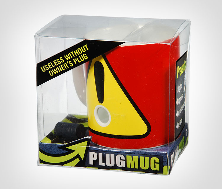 Plug Mug Coffee Mug Deters Thieves