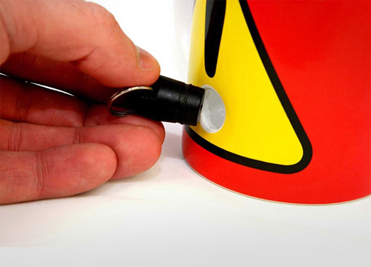 Plug Mug Coffee Mug Deters Thieves