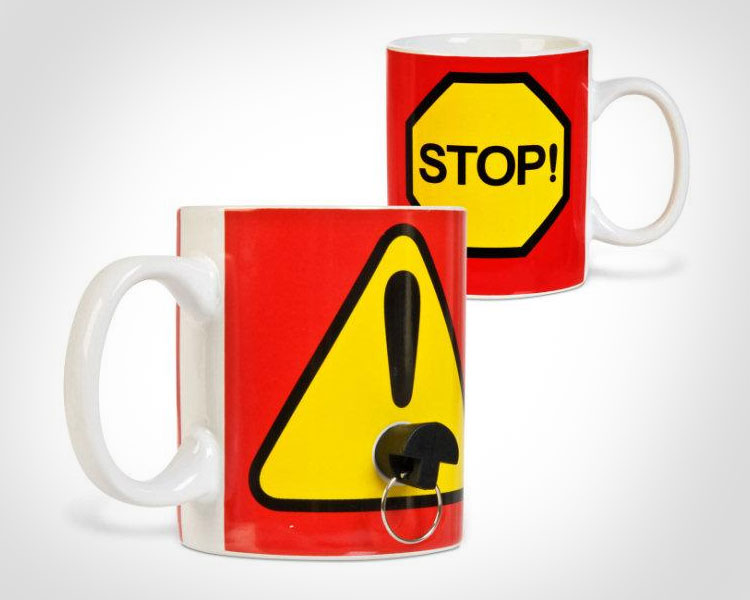 Plug Mug Coffee Mug Deters Thieves