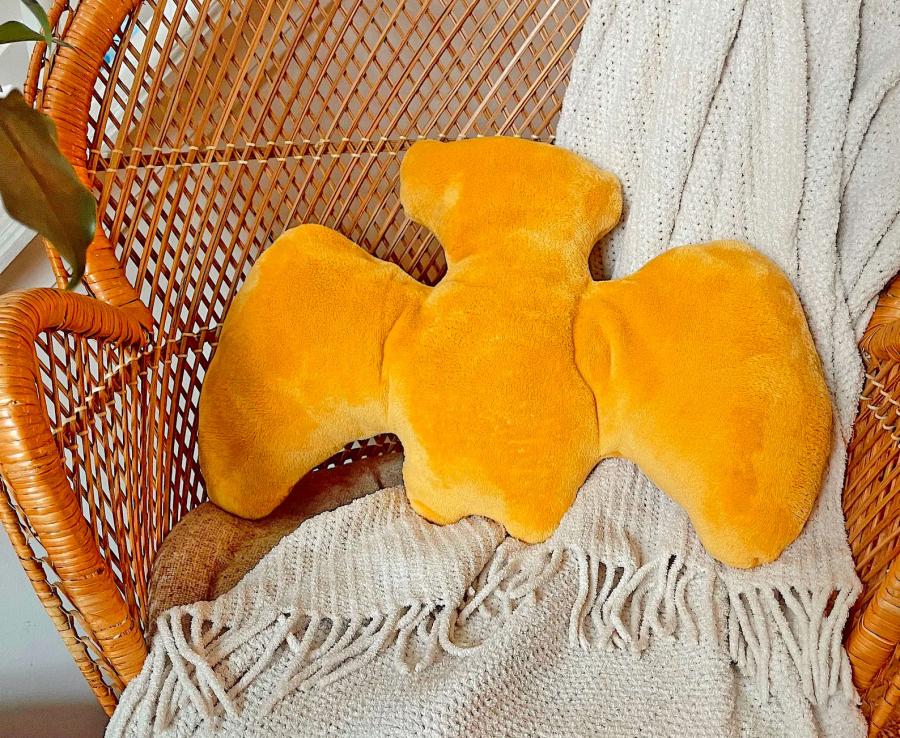 Plush Dinosaur Shaped Chicken Nuggets Pillows