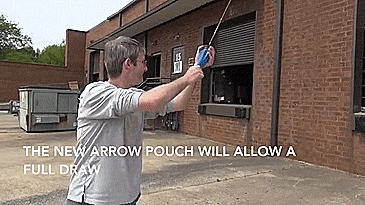The Pocket Shot - Circular Slingshot, Bow and Arrow, and Survival Fishing Rod