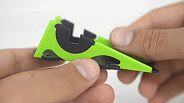 Pocket Tripod - Phone Mount Folds Down To Fit In Your Wallet - Tiny Portable phone mount/tripod