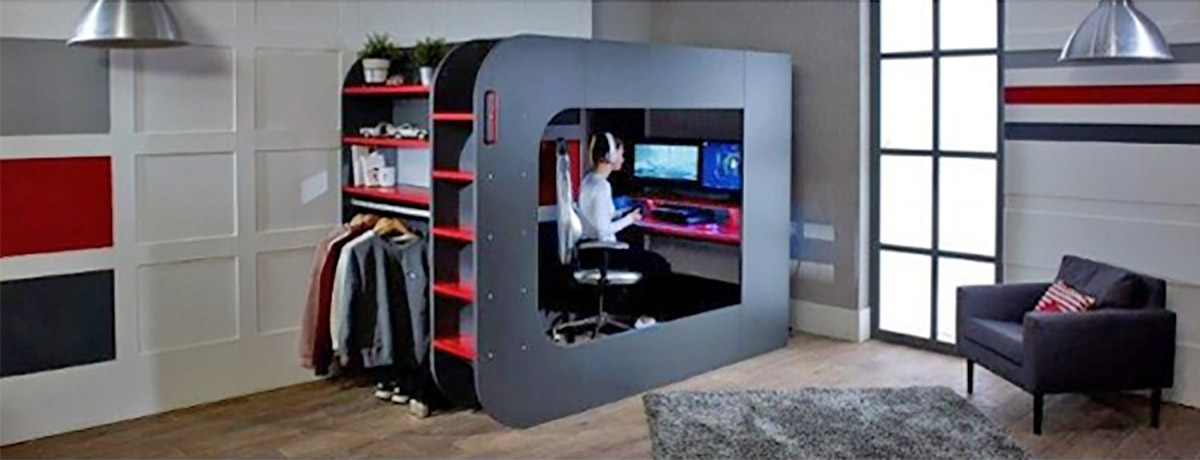Ultimate Gaming Bed - PodBed by Wardrobe Stores