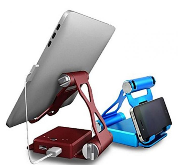 Podium Stand Phone and Tablet Charger - Travel Stand and Charger