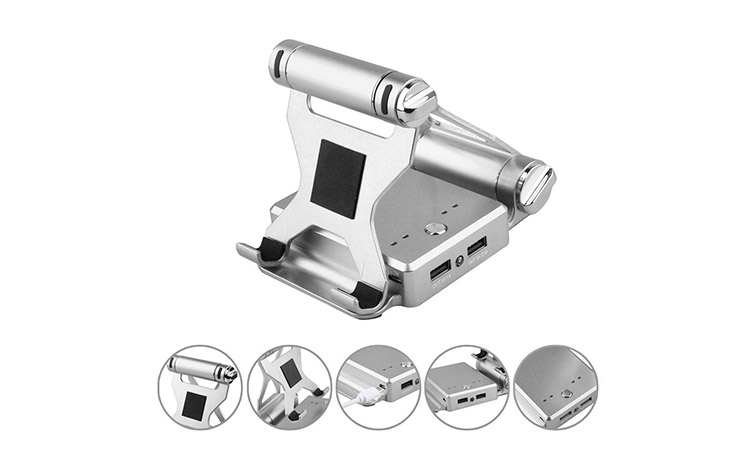 Podium Stand Phone and Tablet Charger - Travel Stand and Charger