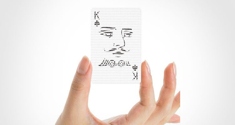 Poker Face Playing Cards