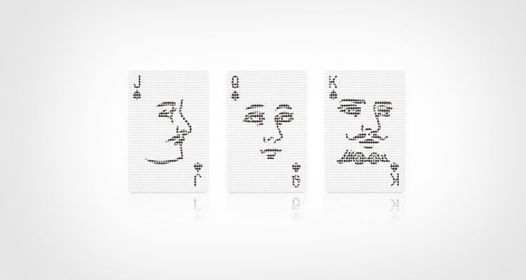 Poker Face Playing Cards