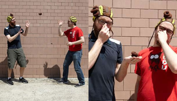 Poop Flinging Game