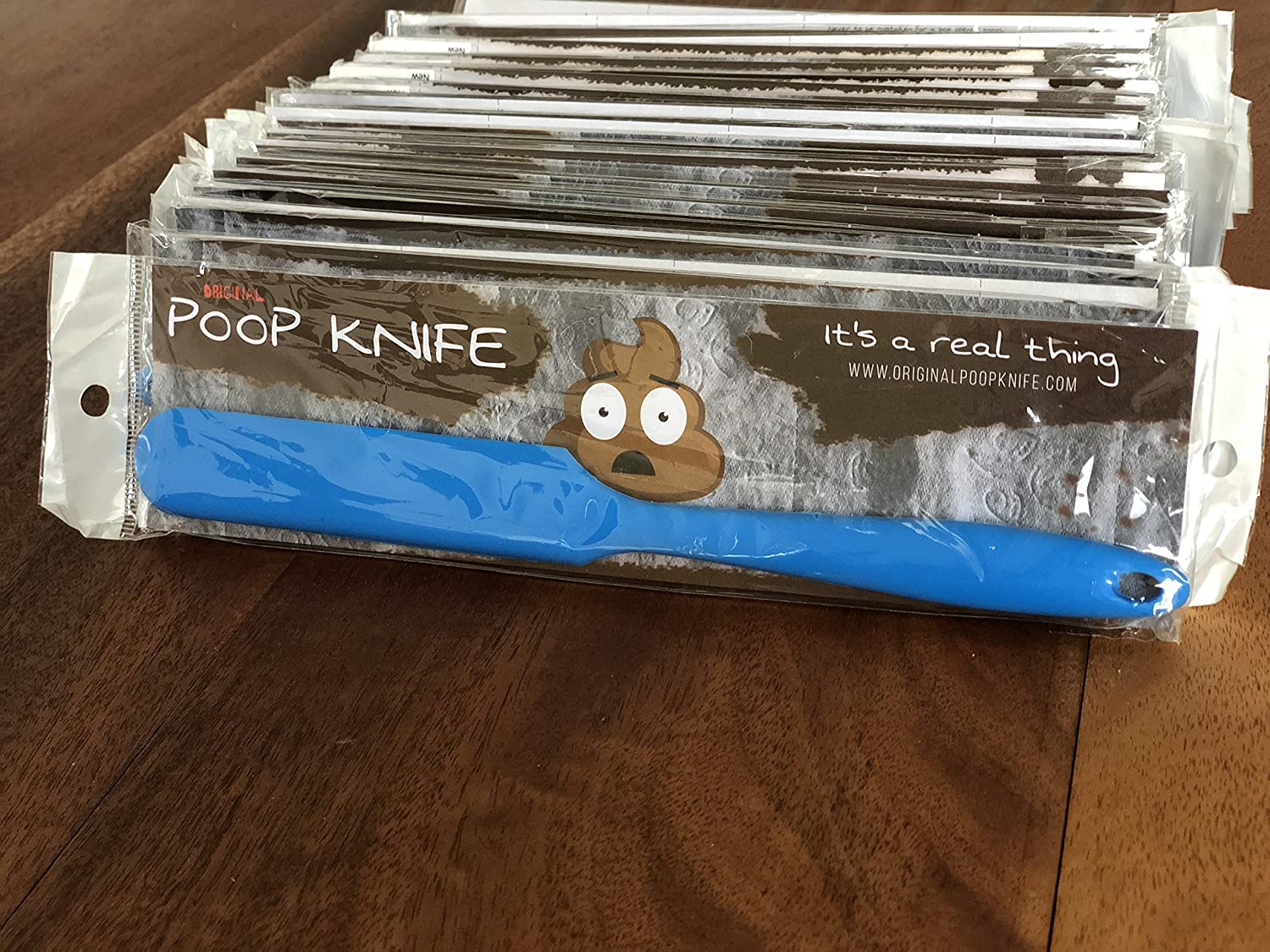 Poop Knife Helps you slice your poo to properly flush your turds - Funny gag gift