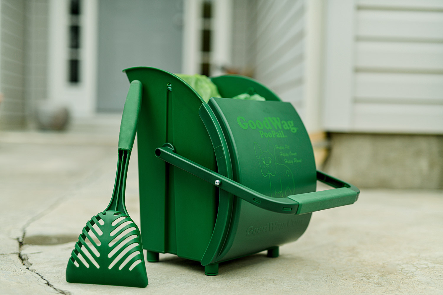 PooPail 2-in-1 Dog Pooper Scooper 4 gallon pail