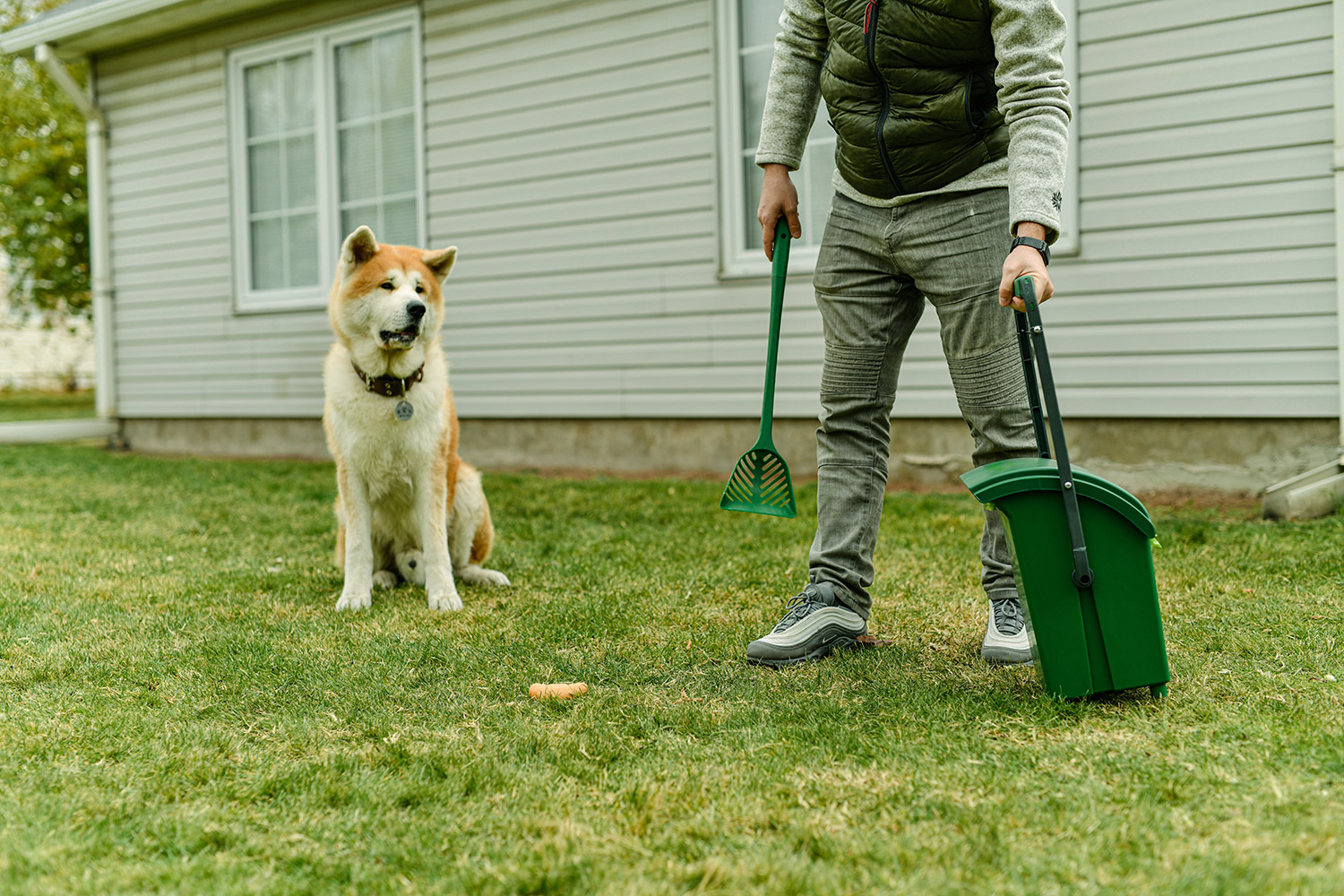 PooPail 2-in-1 Dog Pooper Scooper 4 gallon pail