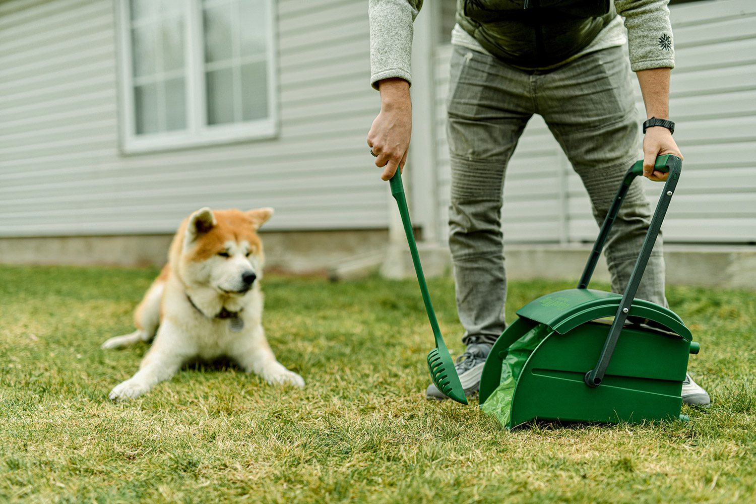PooPail 2-in-1 Dog Pooper Scooper 4 gallon pail
