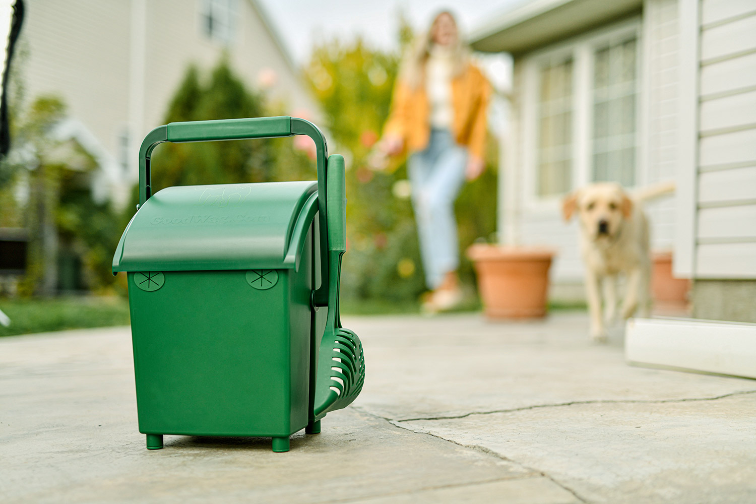 PooPail 2-in-1 Dog Pooper Scooper 4 gallon pail