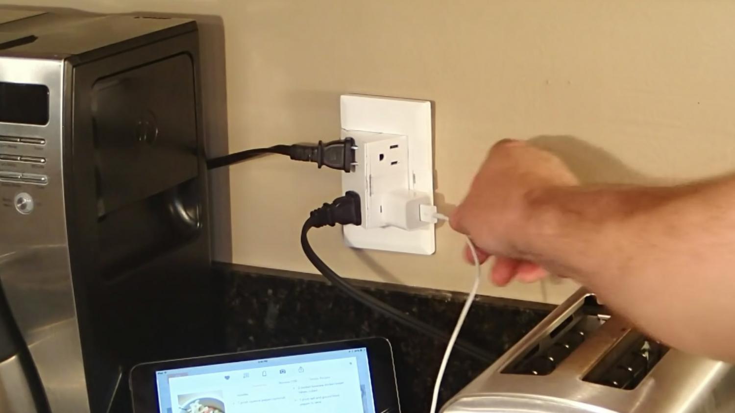 Pop-Out Outlets Double The Number Of Things You Can Plug In - THEOUTLET smart pop-outlets