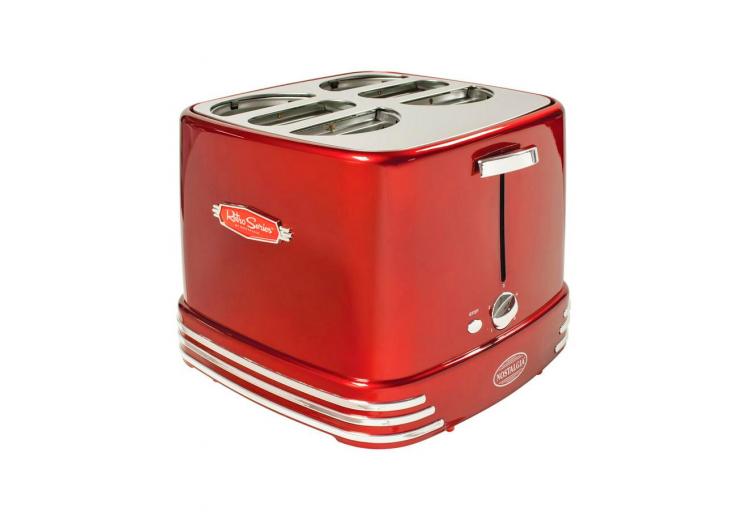 Hot Dog Toaster - Nostalgia pop-up hot dog toaster toasts buns