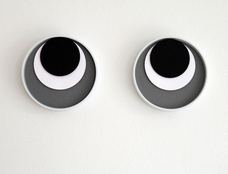 PopEye Clock - Googly Eyes Wall Clock
