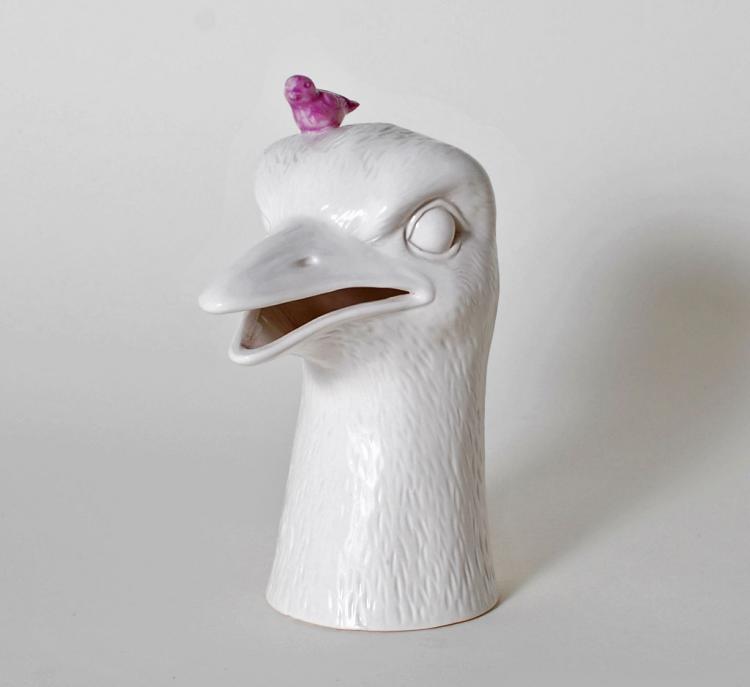 imm Living King's Subject Pencil Holder - Ostrich