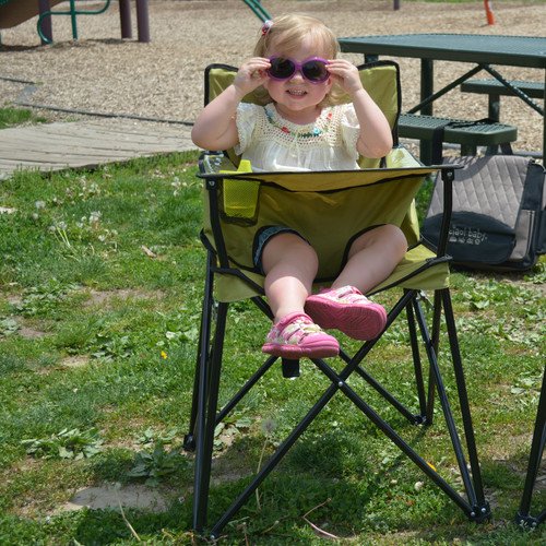 Portable high chair - camping baby high chair