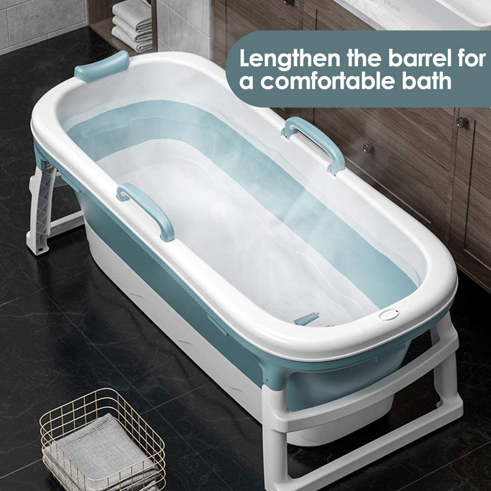 Portable Folding Bathtub - Silicone folding bathtub for tiny homes