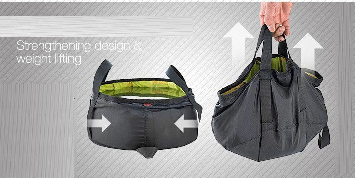 NatureHike Cordura Fabric Folding Camping Bowl