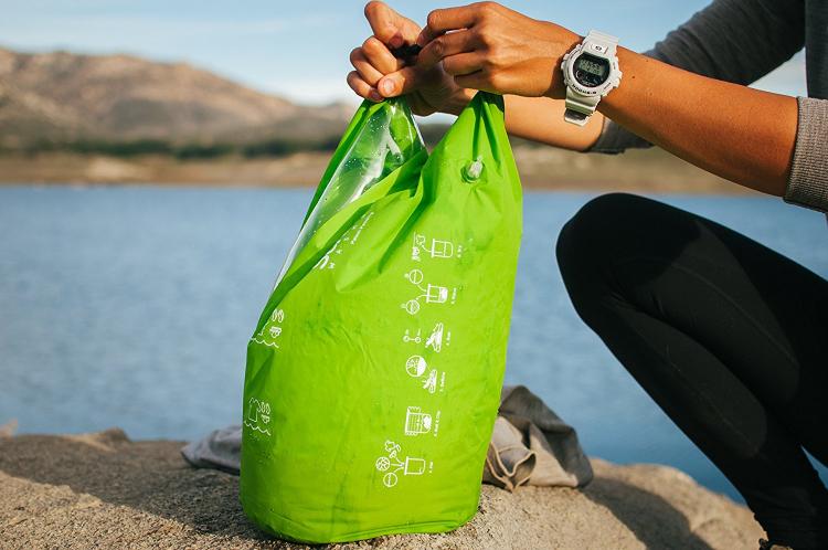 Scrubba Laundry System Wash Bag - Portable washing machine - Wet bag laundry system washes your clothes on the go - Camping Laundry Wash Bag