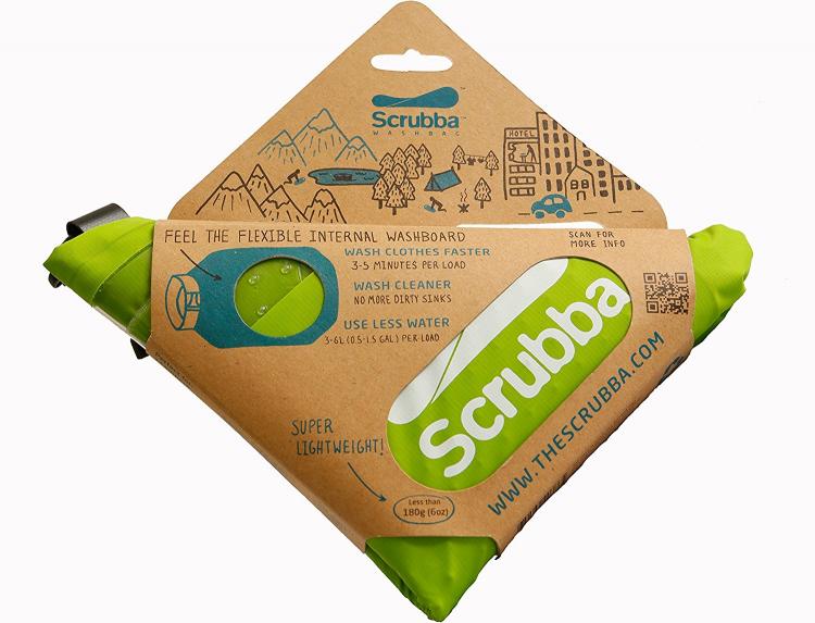 Scrubba Laundry System Wash Bag - Portable washing machine - Wet bag laundry system washes your clothes on the go - Camping Laundry Wash Bag