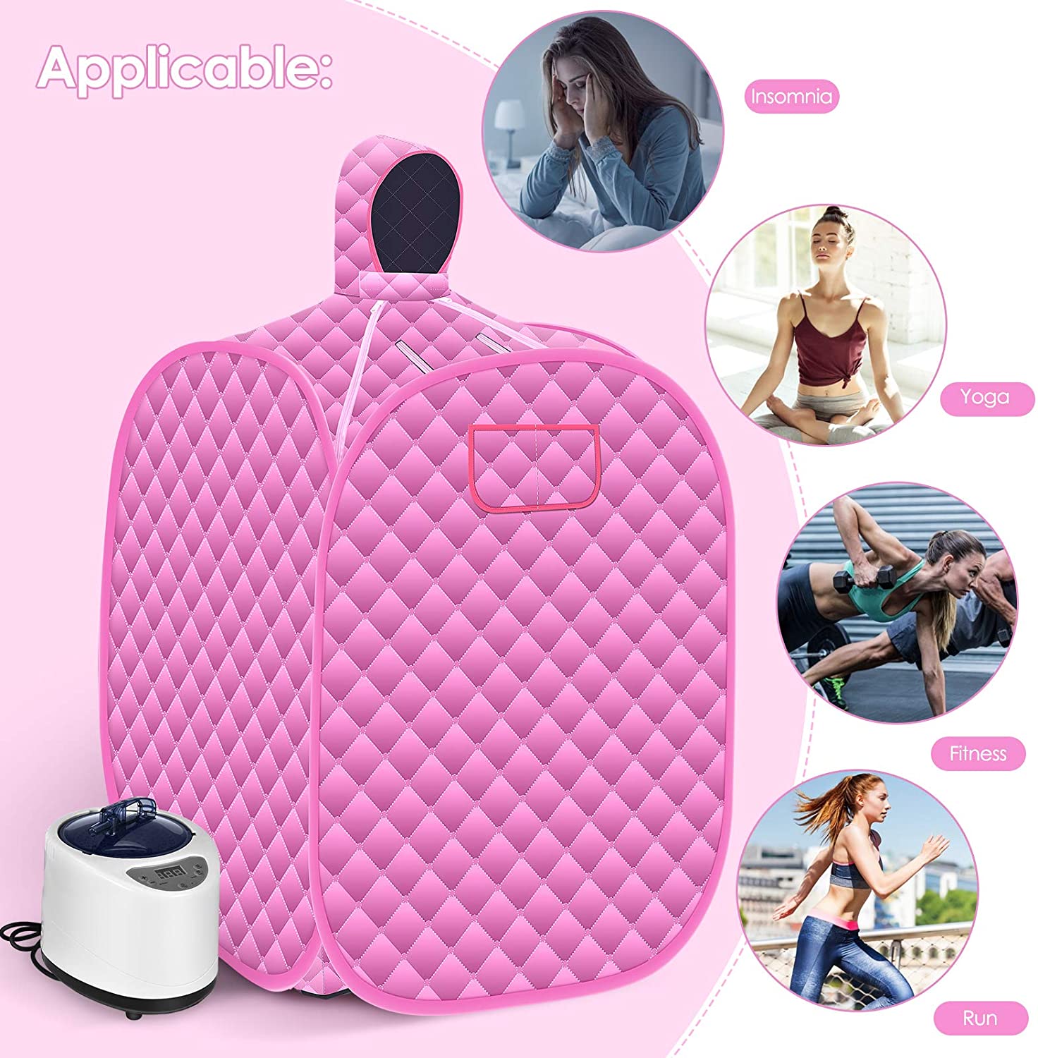 2-Person Portable Steam Sauna