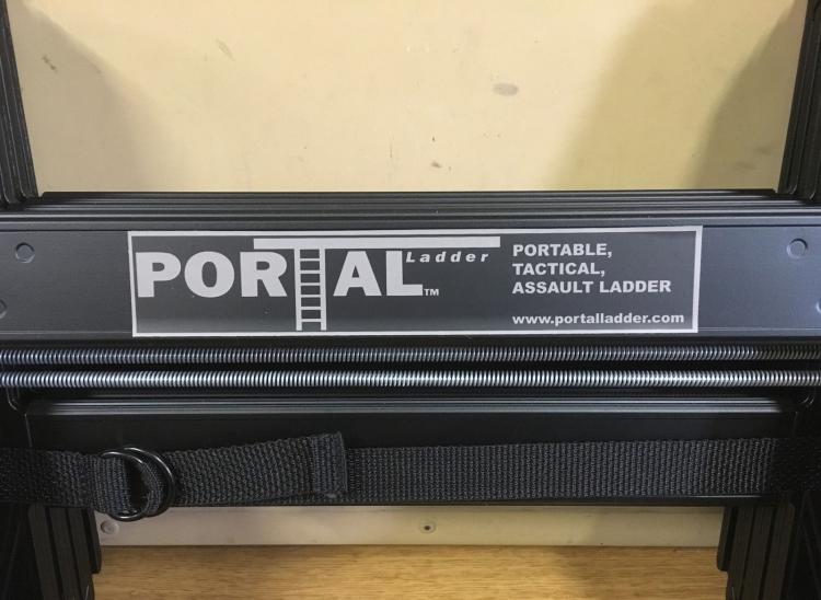 Portal Ladder Tactical Collapsible Ladder - Military ladder folds down in seconds