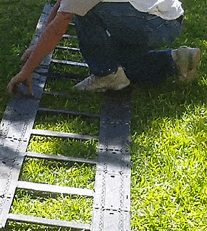 Portal Ladder Tactical Collapsible Ladder - Military ladder folds down in seconds