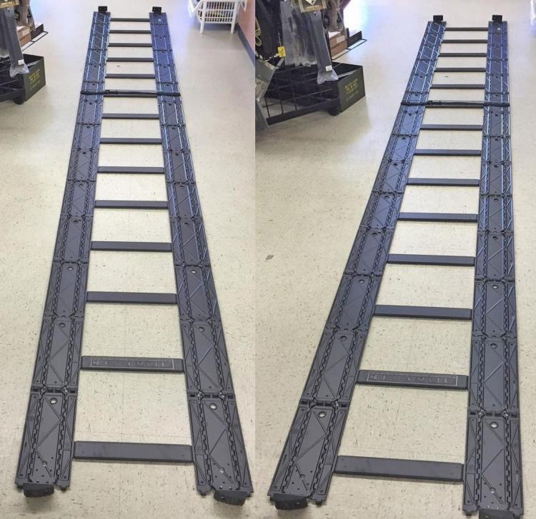 Portal Ladder Tactical Collapsible Ladder - Military ladder folds down in seconds