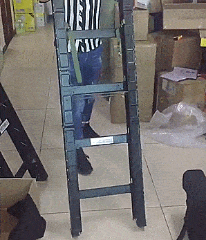 Portal Ladder Tactical Collapsible Ladder - Military ladder folds down in seconds