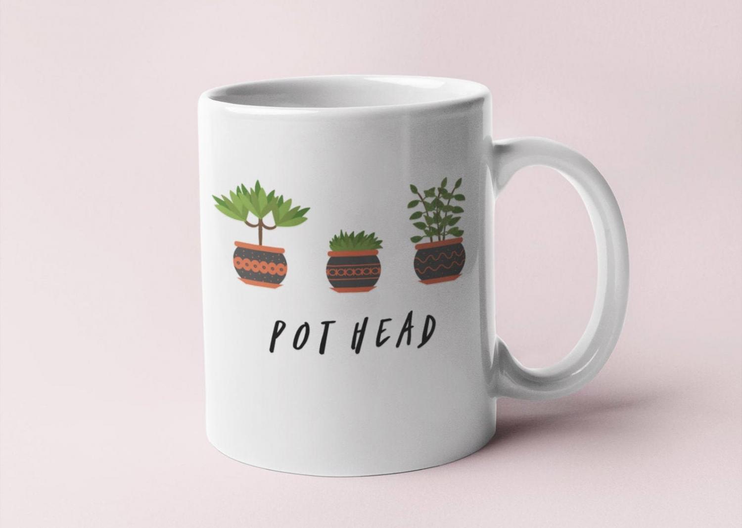 Pot Head Gardening Coffee Mug