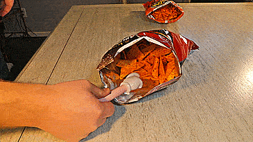Chip Grabber Arm - Crisp Picker-Upper - Snack Grabbing Arm - No Messy Hands