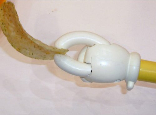 Chip Grabber Arm - Crisp Picker-Upper - Snack Grabbing Arm - No Messy Hands