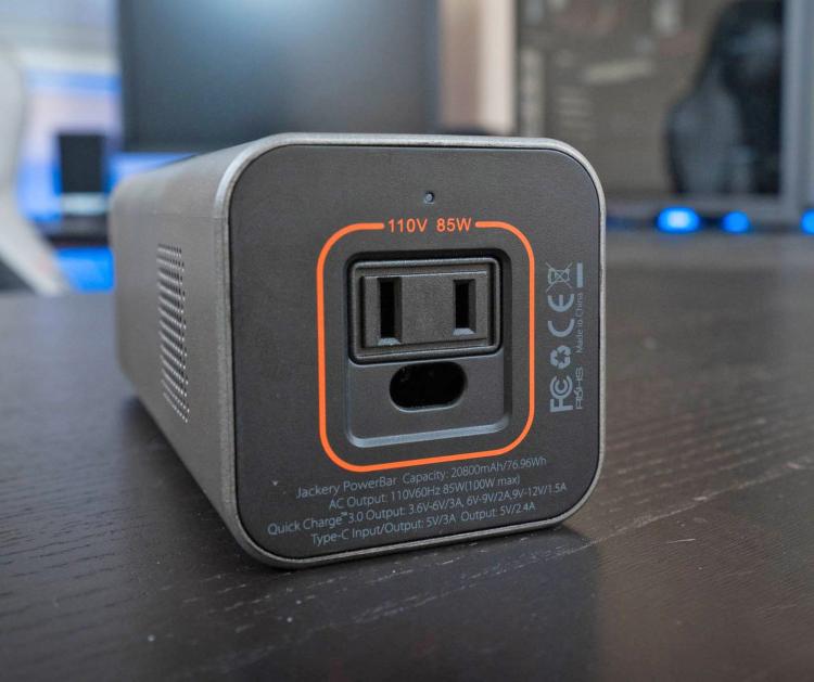 Jackery Powerbar Portable AC Wall Outlet - Best portable battery gadget charger