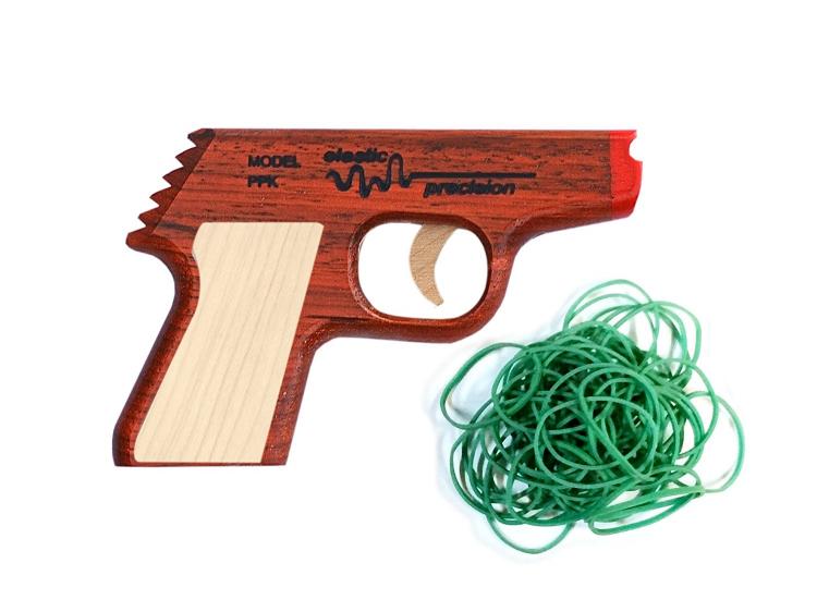 PPK Semi-Automatic Rubber Band Hand Gun