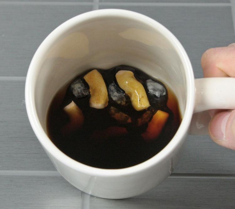 Prank Coffee Mug Cigarettes In Ashtray