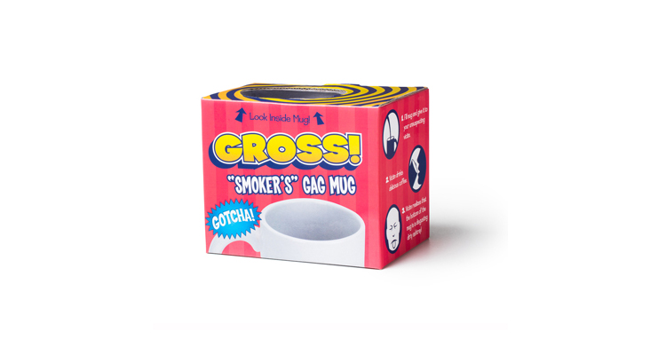 Prank Coffee Mug Cigarettes In Ashtray