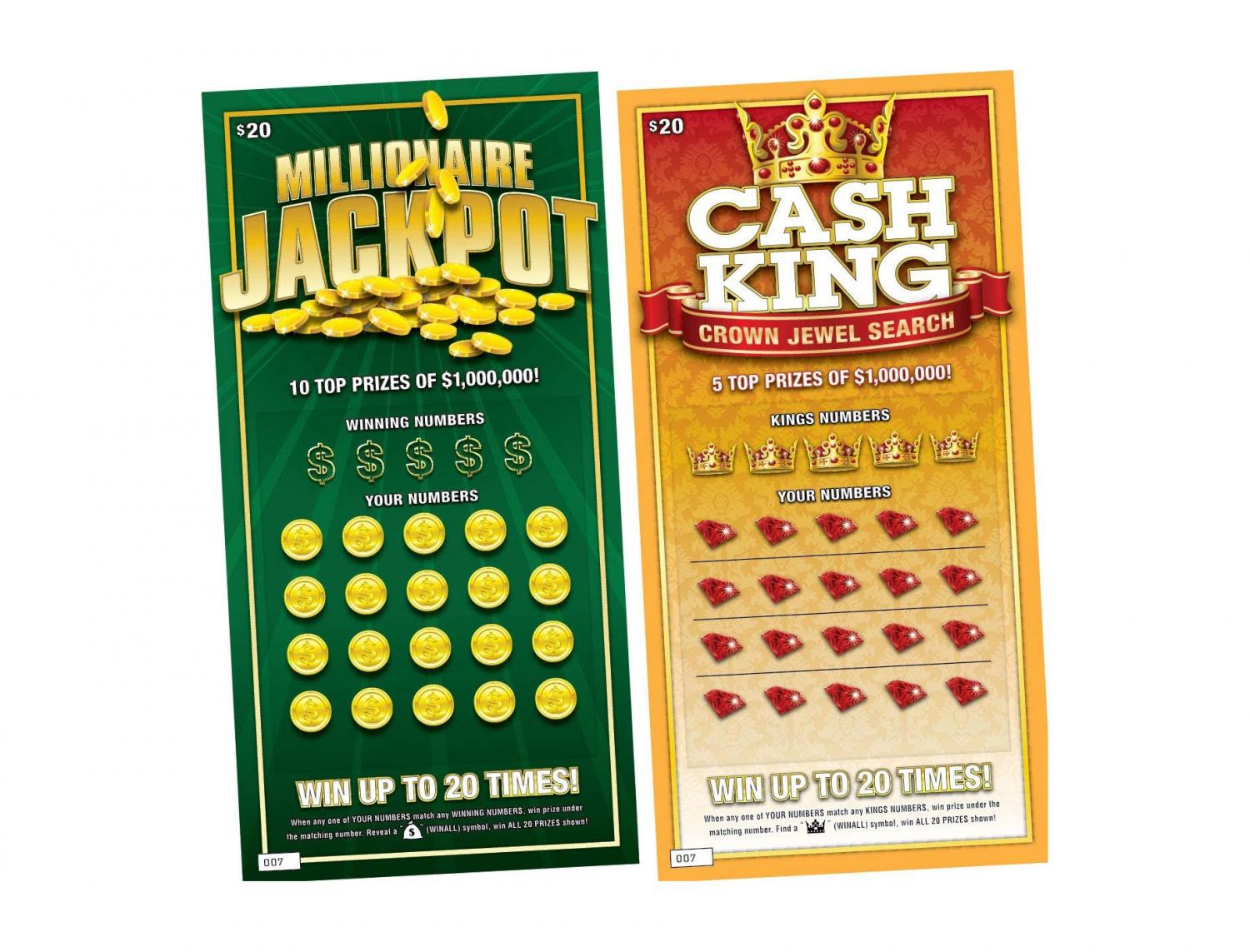 Prank Scratch-Off Lottery Tickets That Always Show You Won The Jackpot