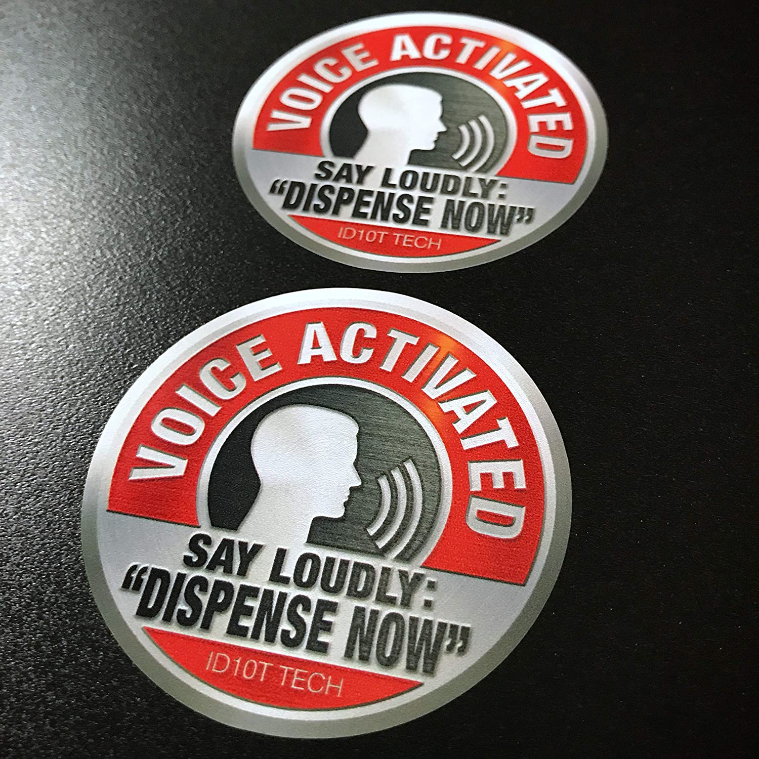 Prank Voice Activated Paper Towel Now Sticker