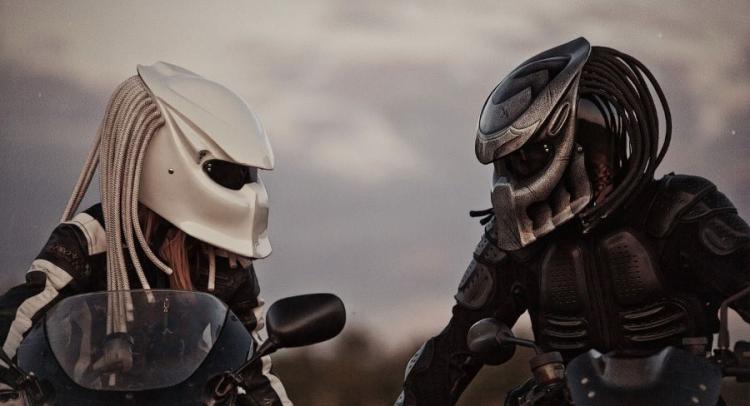 Predator Motorcycle Helmet